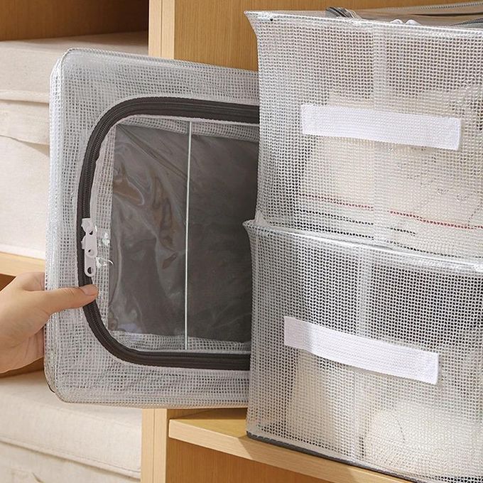 Boîtes de Rangement Pliables et Transparentes pour Chaussures